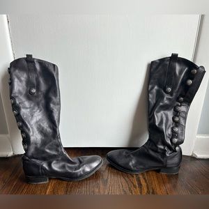 Black Sam Edelman Phallon Riding Boots- size 8